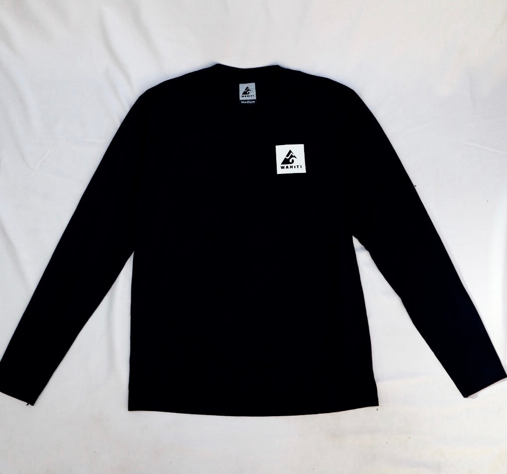 Wahiti Box Logo Long Sleeve T-Shirt